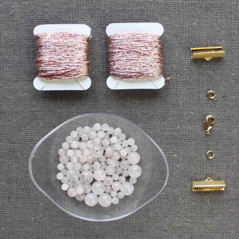 Perlin G42 Perline Turchese Naturale 8 Mm – Filo Da 1, Per Gioielli Fai Da Te, Collane E Bracciali