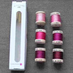 Pack 6 nuances de soie perlée au Ver à Soie ®