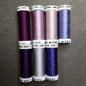 Soie surfine "violet"