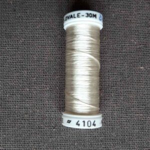 Soie ovale "blanc à noir"